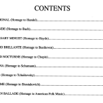 Tribute to the Masters (Intermediate)