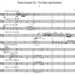 Piano Concerto No. 6 – Orchestra Score and Parts  (Second Edition)