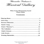 Musical Gallery Early Intermediate