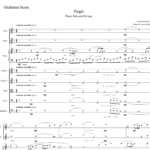 Sad Story (Orchestra Score and Parts)